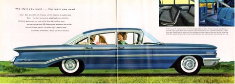Zo moest je Amerikaan eruit zien, een 1960 Olds’ ninety-eight Zo moest je Amerikaan eruit zien, een 1960 Olds’ ninety-eight