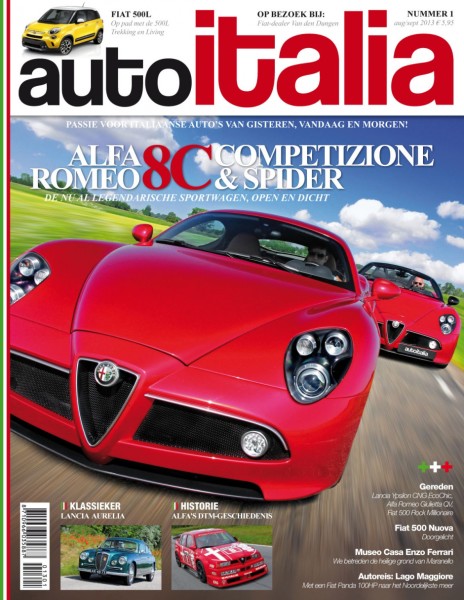 De allereerste AutoItalia. Nu in de kiosk! De allereerste AutoItalia. Nu in de kiosk!