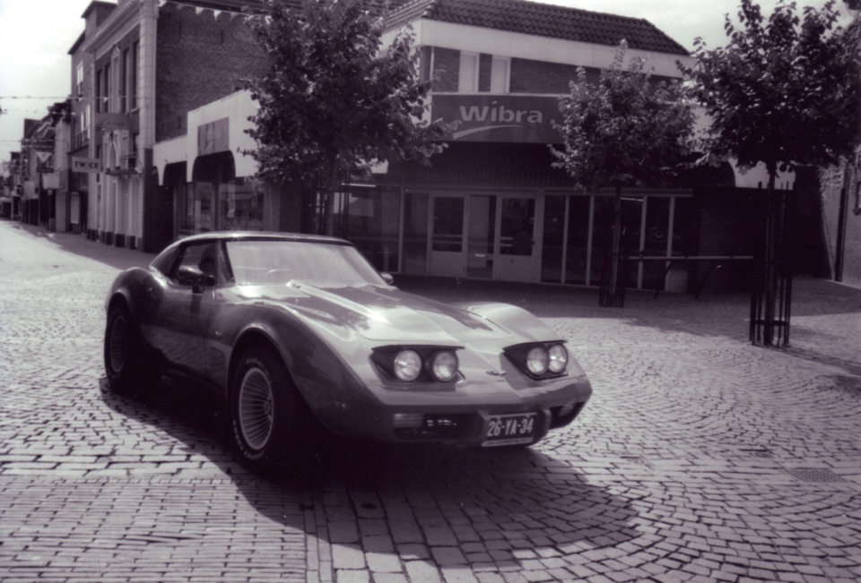Eindelijk: Klassiekerrally fotoarchief Klassiekerrally 2001 - Chevrolet Corvette