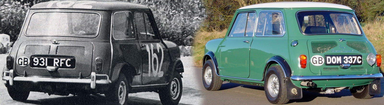 Tweemotorige auto’s: Twini Mini Twini Mini's
